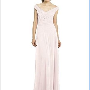 Dessy After Six Bridesmaid Pink Dress